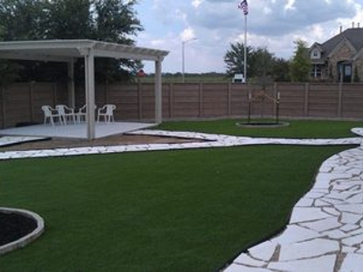 Artificial Turf Clint Texas Landscape